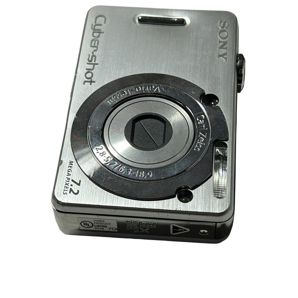 Sony Cyber-Shot DSC-W55 7.2 Mega Pixels 3x Zoom Digital Camera No Battery - Picture 7 of 11
